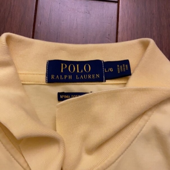 2 Ralph Lauren polo tees size large - Picture 3 of 4